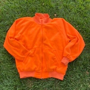 2~NORTHWEST TERRITORY~2 POCKET~ZIP FRONT~JACKETS~ORANGE~USED~SIZE XL~ERC